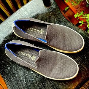 Rothy’s size 8 Gray Slip Original Slip On Sneaker